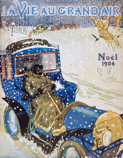 Couverture pour le numéro de Noël du magazine La Vie au Grand Air, 1904 - Unbekannt