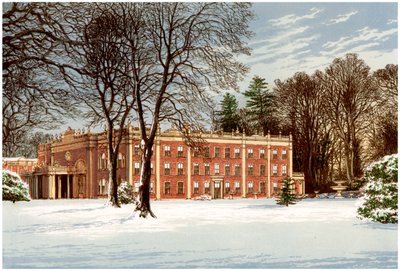 Cranbury Park, Hampshire, maison de la famille Chamberlayne, vers 1880 - Unbekannt