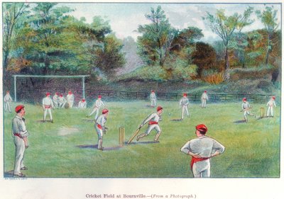 Terrain de cricket à Bournville, 1892 - Unbekannt
