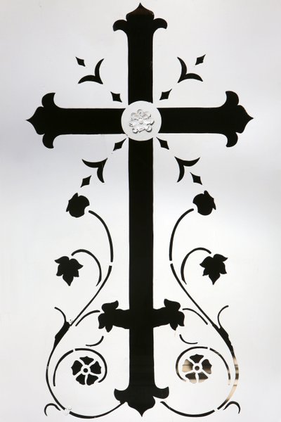 Croix sur la voûte d