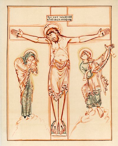 Crucifixion, 980-1000 après J.-C. - Unbekannt