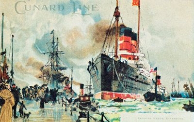 Cunard Line, débarcadère, Liverpool - Unbekannt