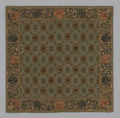Housse de coussin, Chine, dynastie Qing 1644-1911 - Unbekannt
