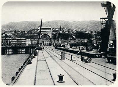 Quai des douanes, Valparaiso, 1911 - Unbekannt