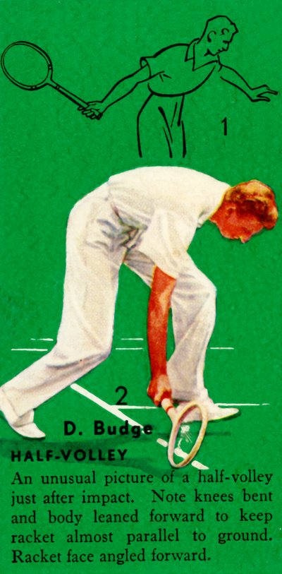 D. Budge - Demi-volée, vers 1935 - Unbekannt