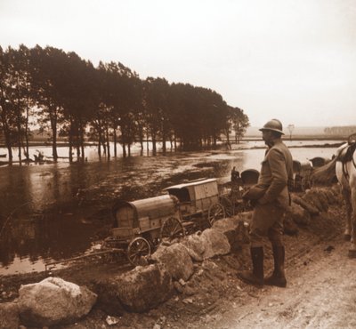 Véhicules Endommagés, Meuse, nord de la France, vers 1914-1918 - Unbekannt