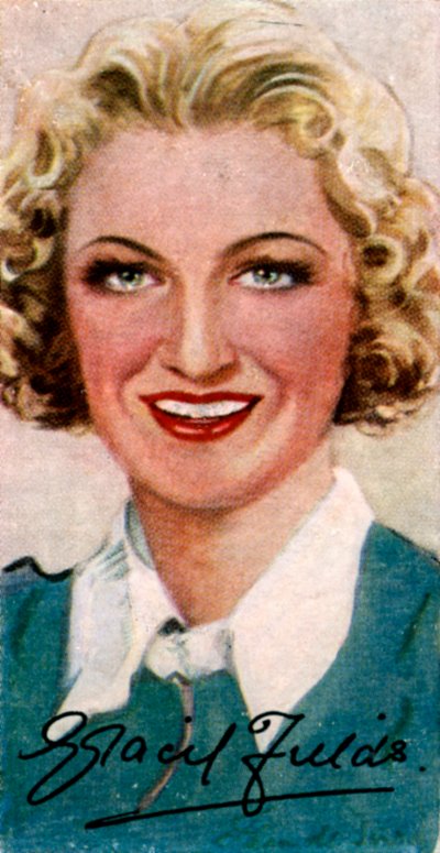 Dame Gracie Fields, 1898-1979, chanteuse et comédienne anglaise, 20ème siècle - Unbekannt