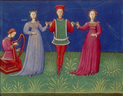 Cours de danse. De: De pratica seu arte tripudii Sur la pratique ou l