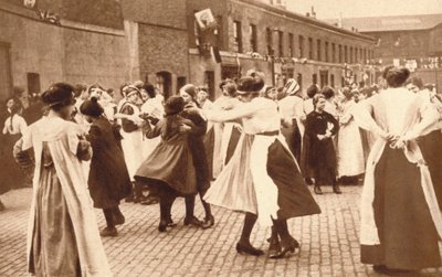 Danse célébrant la fin de la guerre, 1918 - Unbekannt