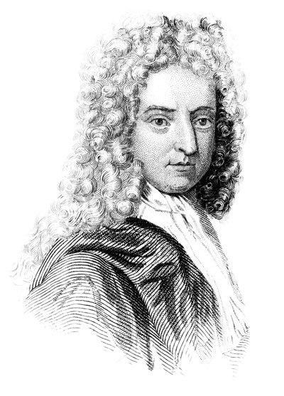 Daniel Defoe, écrivain, journaliste et espion anglais, vers 1850 - Unbekannt