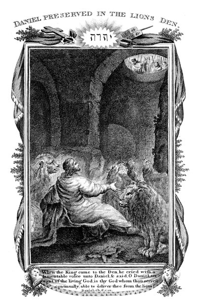 Daniel dans la fosse aux lions, 1804 - Unbekannt