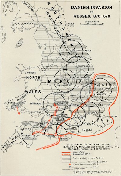 Invasion danoise du Wessex 876-878, 1935 - Unbekannt