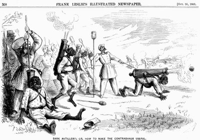 Artillerie noire, ou comment rendre les contrebandiers utiles, Guerre civile américaine, 1861 - Unbekannt