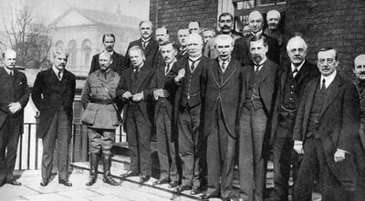 David Lloyd George, Premier ministre britannique, avec certains de ses collègues, 1917 - Unbekannt