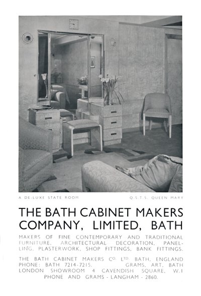 Cabine de luxe à bord du QSTS Queen Mary, 1942 - Unbekannt