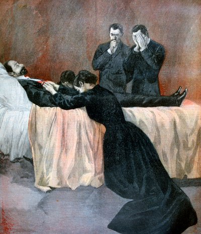 Mort de Marie François Sadi Carnot, président de la Troisième République française, 1894 - Unbekannt