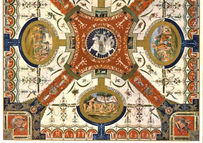 Décoration dans la Villa Madama, Rome, Italie, 1928 - Unbekannt