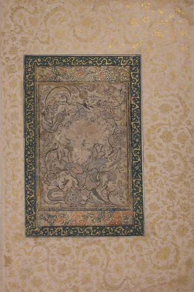 Dessin décoratif, première moitié du 15e siècle - Unbekannt