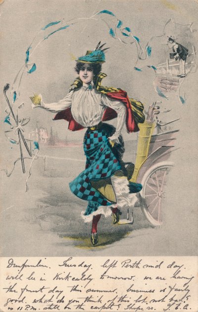Golfeuse décorative 1, vers 1904 - Unbekannt