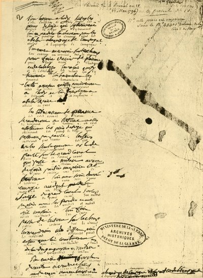 Décret de Napoléon Bonaparte, 23 mai 1796 - Unbekannt