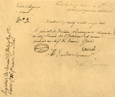 Décret de la Direction exécutive, 2 mars 1796, 1921 - Unbekannt