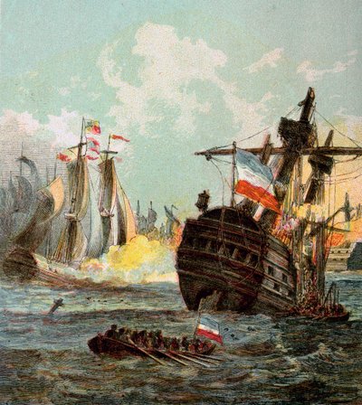 Défaite de la flotte hollandaise, 1666 - Unbekannt
