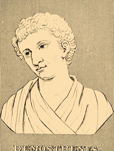 Démosthène, 384-322 av. J.-C., 1830 - Unbekannt