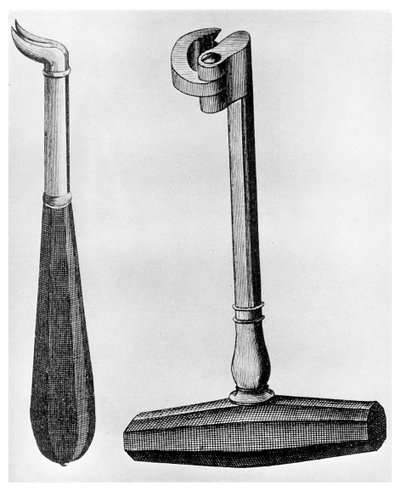 Poinçon dentaire et clé anglaise, vers 1700, 1956 - Unbekannt
