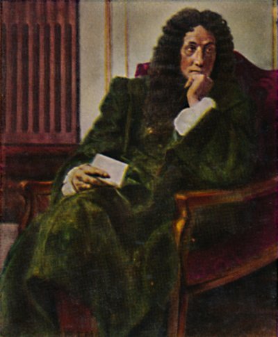 Le philosophe Leibniz 1646-1716. - Peinture de C. Meyer, 1934 - Unbekannt