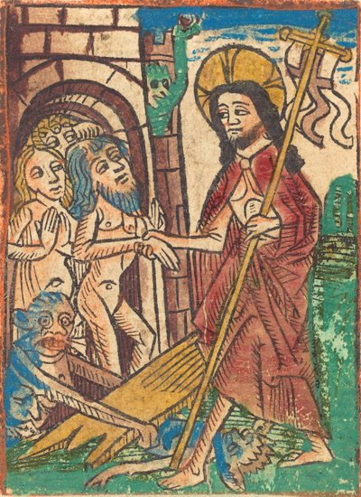 Descente aux limbes, vers 1490 - Unbekannt