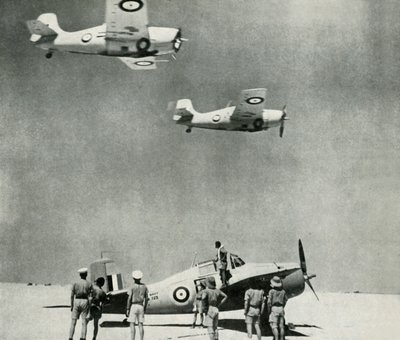 Escadron du désert - avions de la Fleet Air Arm pendant la Seconde Guerre mondiale, vers 1943 - Unbekannt