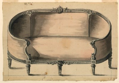 Conception pour un canapé - Unbekannt