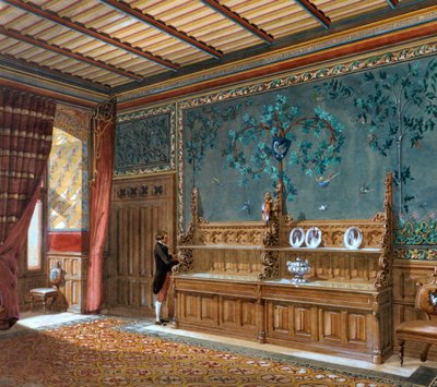 Conception pour un intérieur, 1868 - Unbekannt