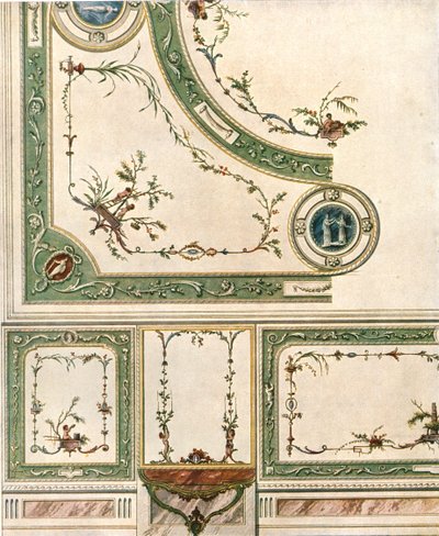 Conception pour décoration de plafond, Italie (1928) - Unbekannt