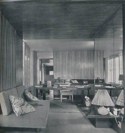 Bureau dans une chambre-salon, 1942 - Unbekannt