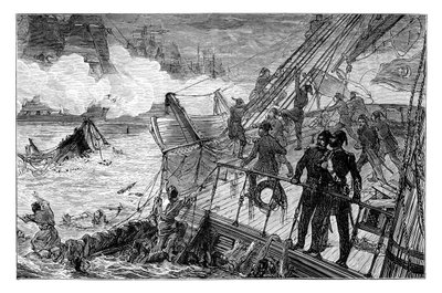 Destruction de la flotte turque à Sinope, 1853, 1900 - Unbekannt