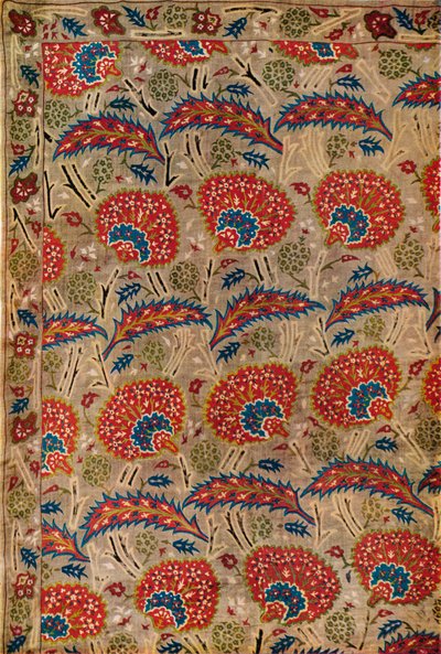 Détail de rideau, de Turquie, vers 1650 - Unbekannt