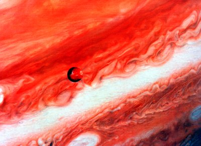 Détail de Jupiter et de son satellite intérieur Io - Unbekannt