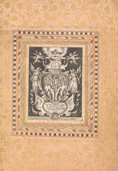 Scène dévotionnelle, folio de l