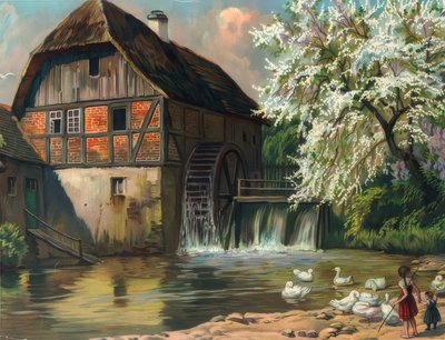 Le vieux moulin rouge - Unbekannt