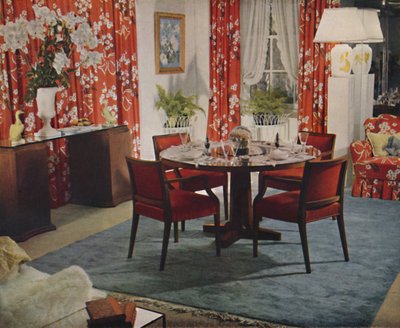 Salle à manger conçue par Hayes Marshall, 1939 - Unbekannt
