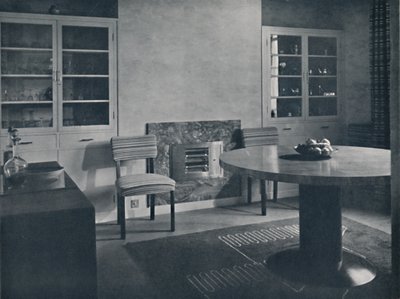 Salle à manger pour une maison à Highgate Village, Londres, 1936 - Unbekannt