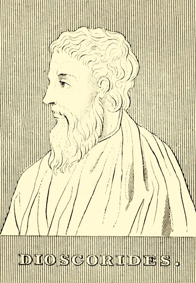 Dioscoride, vers 40-90 après J.-C., 1830 - Unbekannt