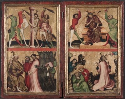 Diptyque avec la Passion du Christ, vers 1400 - Unbekannt