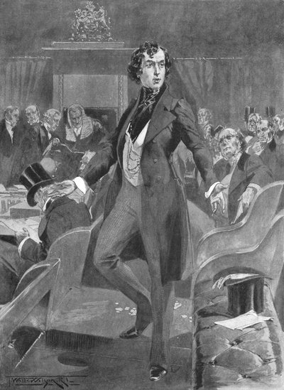 Premier discours de Disraeli à la Chambre des communes, Londres, 7 décembre 1837, 1901 - Unbekannt