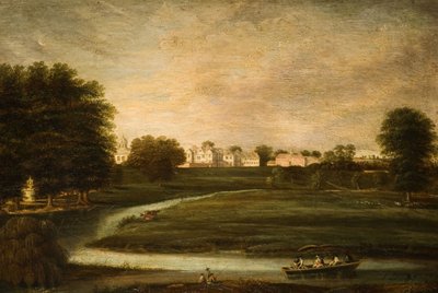 Vue lointaine de Birdingbury Hall, Warwickshire, 1800 - Unbekannt