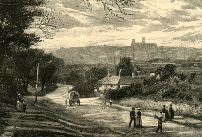 Vue lointaine de Lincoln, 1898 - Unbekannt