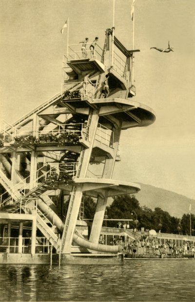 Plateforme de plongée, Millstatt, Carinthie, Autriche - Unbekannt