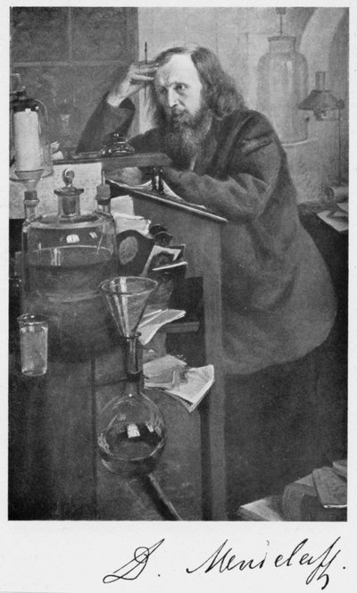 Dmitri Ivanovich Mendeleïev 1834-1907, chimiste russe - Unbekannt