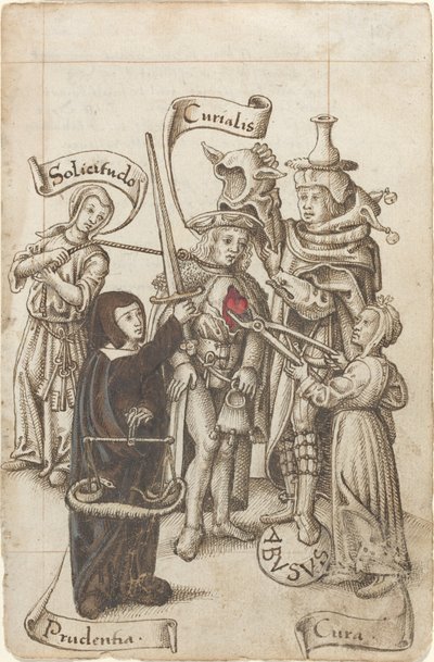 Ne mangez pas votre cœur [fol. 22 recto], vers 1512-1515 - Unbekannt